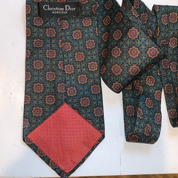 CHRISTIAN DIOR SILK TIE - Picture 5 of 6